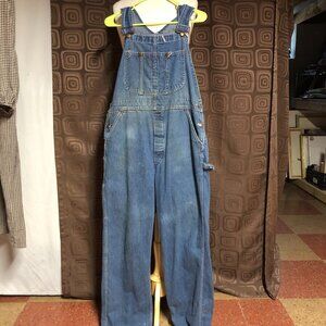 Vintage 1970s Montgomery Ward Blue Jean Overalls